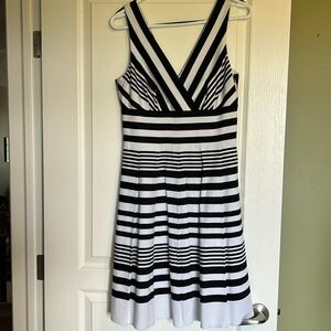 White House striped dress